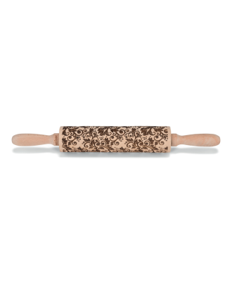Facalet din lemn cu model decorativ, 20 cm - PATISSE